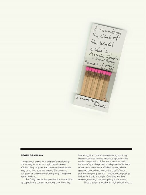 Title details for A Moment on the Clock of the World by Melanie Joseph - Available